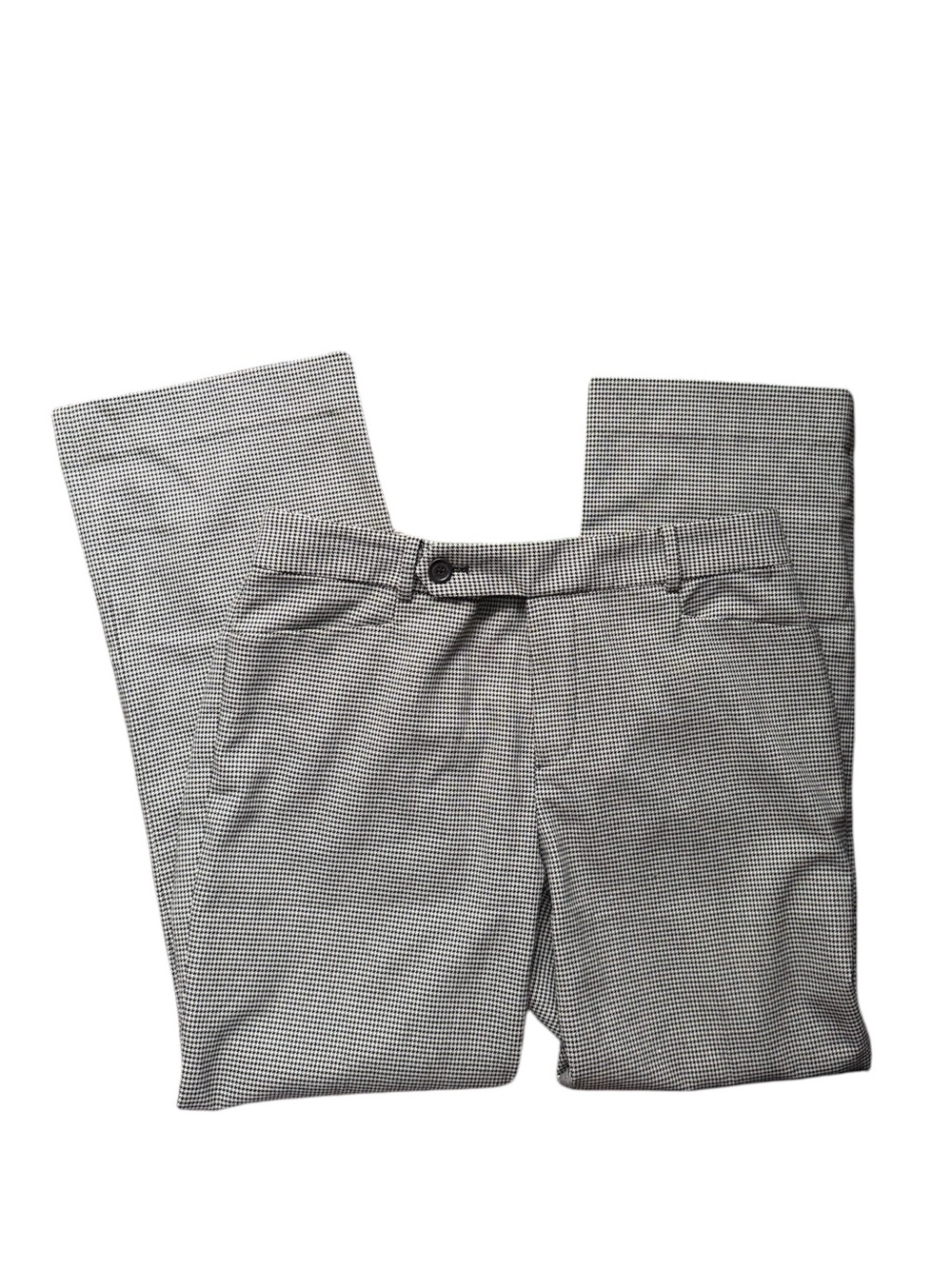 Lauren Ralph Lauren Petite Houndstooth Cropped Slim-Leg Pants Size 6